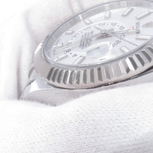 将图像加载到图库查看器中,ROLEX Sky-Dweller W42mm Stainless Steel K18WG White Dial336934