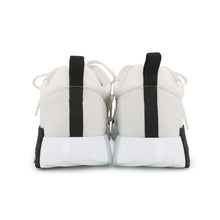 将图像加载到图库查看器中,HERMES Bounce Sneakers White Suede Nylon Size 40.5