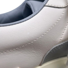将图像加载到图库查看器中,HERMES Trail Sneakers White/Blue/Pink Leather Size 37.5
