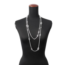Load image into Gallery viewer, HERMES Chaine d'Ancre Farandole Necklace Size 160 SV925
