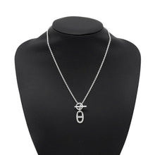 将图像加载到图库查看器中,HERMES Chaine d'Ancre Amulette Necklace SV925
