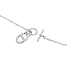 将图像加载到图库查看器中,HERMES Chaine d'Ancre Amulette Necklace SV925