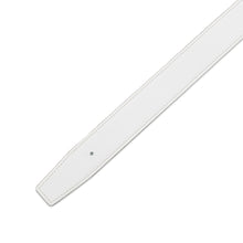 Load image into Gallery viewer, HERMES Belt Size 95 White/Blue Atoll Epsom