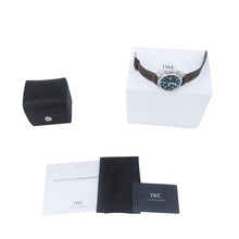 Load image into Gallery viewer, IWC Pilot watch Chronograph 41 W41mm Stainless Steel Leather Green DialIW388103