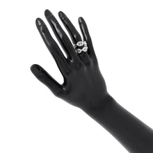Load image into Gallery viewer, HERMES Chaine d'Ancre Double Row Ring Size 52/#12 SV925