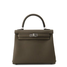 将图像加载到图库查看器中,HERMES Kelly Retourne Vertroden Togo Leather Size 25