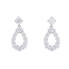 将图像加载到图库查看器中,HARRY WINSTON Loop/Earring Size SmallEADPRDSMLP Pt950