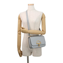 Load image into Gallery viewer, GUCCI Siena Shoulder Bag Gray846705 Leather
