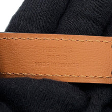 将图像加载到图库查看器中,HERMES Kelly Belt Size 18 Gold Epsom