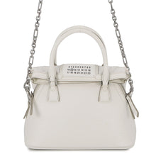 Load image into Gallery viewer, Maison Margiela Maison Margiela 5AC 2-way Bag WhiteS56WG0081P0396T1003 Leather Size micro
