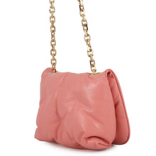 Load image into Gallery viewer, Maison Margiela Maison Margiela Glam Slam Flap Chain Shoulder Bag CoralSB1WG0019P4300T4151 Leather Size Small