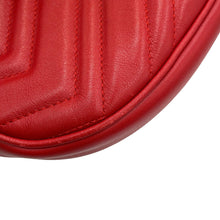 Load image into Gallery viewer, GUCCI GG Marmont Waist Bag Red476434 Leather