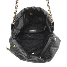 Load image into Gallery viewer, CHANEL CHANEL22 ChainTote Bag BlackAS3260 Caviar Leather Size Small