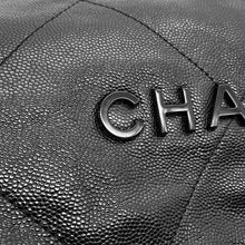 Load image into Gallery viewer, CHANEL CHANEL22 ChainTote Bag BlackAS3260 Caviar Leather Size Small