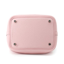 将图像加载到图库查看器中,HERMES Picotin Padlock Rose Sakura Taurillon Clemence Size PM