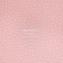 将图像加载到图库查看器中,HERMES Picotin Padlock Rose Sakura Taurillon Clemence Size PM