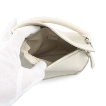Load image into Gallery viewer, LOEWE Puzzle Mini 2WAY Bag WhiteA510P88X16 Calf Leather Size Mini