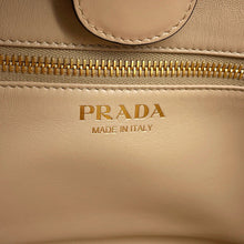 将图像加载到图库查看器中,PRADA Tote Bag Beige1BG483 Leather Size Medium