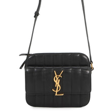 将图像加载到图库查看器中,SAINT LAURENT PARIS Vicky camera bag Black5550520YD0J1000 Leather