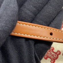 Load image into Gallery viewer, CELINE Shoulder Bag White/Brown/Red194332CS8 Canvas Leather