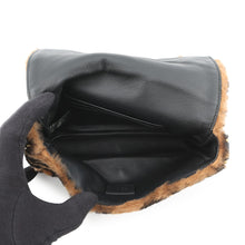 Load image into Gallery viewer, FENDI ZUCCA Pattern Bucket 2WAY Bag Brown/Black8BS017 Mouton Leather Size Mini