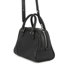 Load image into Gallery viewer, LOEWE Repeat Anagram Amazona Black301.55.L01 Leather Size Small