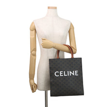 Load image into Gallery viewer, CELINE Vertical Cabas 2WAY Bag Tan191542 PVC Leather Size Small