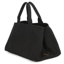 将图像加载到图库查看器中,PRADA Canapa BlackBN1872 Canvas