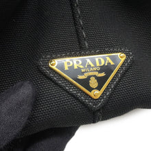 将图像加载到图库查看器中,PRADA Canapa BlackBN1872 Canvas