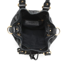 将图像加载到图库查看器中,BALENCIAGA giant mini pom pom Black285439 Leather