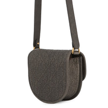 将图像加载到图库查看器中,Dior Dior Tears Gallop Embossed Oblique Shoulder Brown1ADPO033MAE_H890 Calf Leather Size Mini