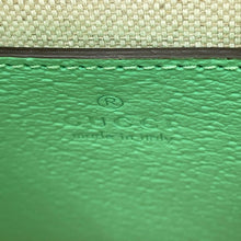 将图像加载到图库查看器中,GUCCI Jumbo GG Canvas Mini Tote Beige/Light Green671623 Jumbo GG Canvas Leather
