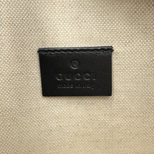 Load image into Gallery viewer, GUCCI GG embossed belt bag Black645093 Leather