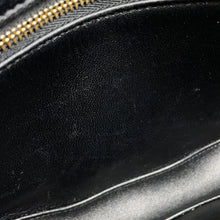 将图像加载到图库查看器中,CELINE Triomphe Maillon Chain Shoulder Black19134 Leather