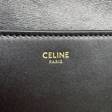 将图像加载到图库查看器中,CELINE Triomphe Maillon Chain Shoulder Black19134 Leather