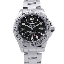 Load image into Gallery viewer, BREITLING Superocean W42mm Stainless Steel Black DialA17360
