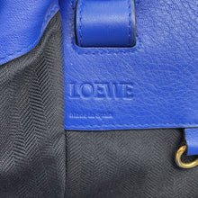 将图像加载到图库查看器中,LOEWE hammock Blue387.30.T38 Leather Size Medium