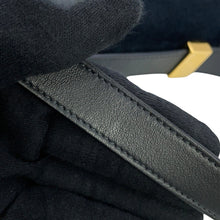 Load image into Gallery viewer, Dior 30Montaigne Shoulder Bag Navy Velvet Leather