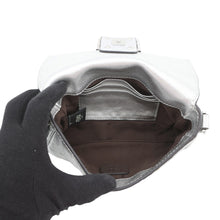将图像加载到图库查看器中,FENDI FF motif bucket 2-way bag Silver8BS017 Leather Size Mini