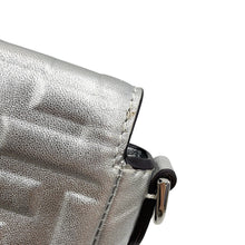 将图像加载到图库查看器中,FENDI FF motif bucket 2-way bag Silver8BS017 Leather Size Mini