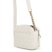 Load image into Gallery viewer, CHANEL Matelasse Camera Shoulder Bag WhiteAS2923 Lambskin Size Small