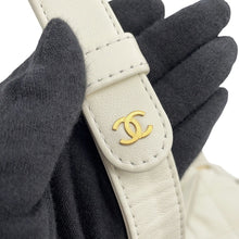 Load image into Gallery viewer, CHANEL Matelasse Camera Shoulder Bag WhiteAS2923 Lambskin Size Small