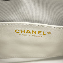 Load image into Gallery viewer, CHANEL Matelasse Camera Shoulder Bag WhiteAS2923 Lambskin Size Small
