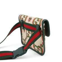 将图像加载到图库查看器中,GUCCI Crossbody Bag 100th Anniversary Beige/Green493930 Canvas Leather