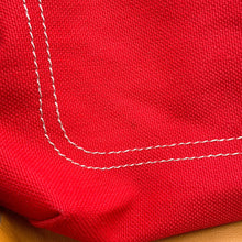 将图像加载到图库查看器中,LOEWE iNature Backpack Blue/Red/Brown Canvas