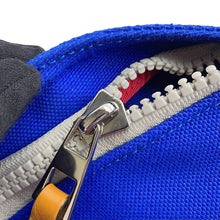 将图像加载到图库查看器中,LOEWE iNature Backpack Blue/Red/Brown Canvas