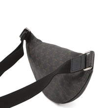 Load image into Gallery viewer, CELINE Triomphe Logo Crossbody Bag Brown/Black195972 PVC