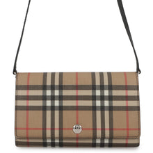 Load image into Gallery viewer, BURBERRY Hannah Vintage Check Shoulder Wallet Beige80151351 PVC/Leather