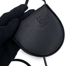 Load image into Gallery viewer, LOEWE heel pouch Black109.54.T15 Calf Leather