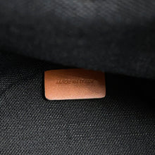 将图像加载到图库查看器中,CELINE Teen Drawstring Triomphe Handbag Beige/Black/Tan196532 Canvas Leather